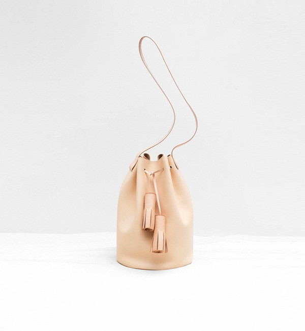 Building Block Nude Bucket Bag, available at Myth & Symbol
